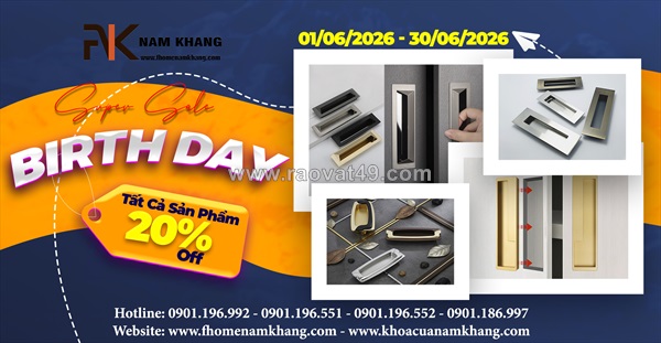 Ưu đãi tưng bừng - đón mừng sinh nhật