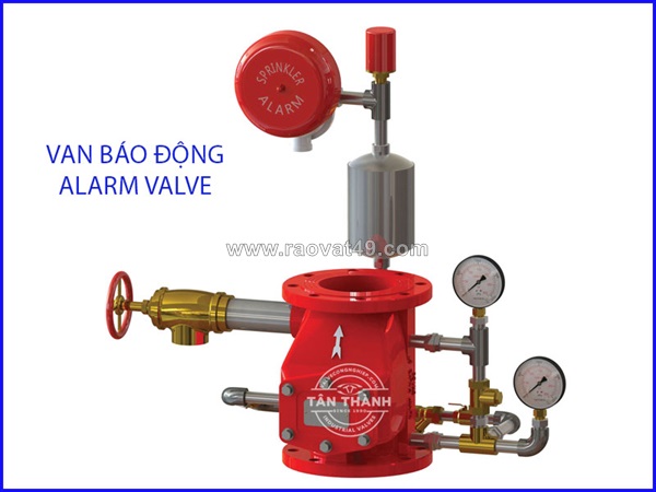 Van báo động alarm valve trong hệ thống pccc: chức năng, cách hoạt động và những điều cần biết