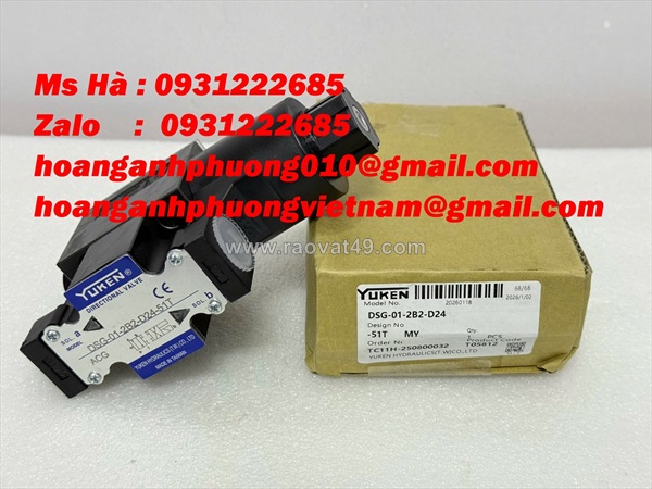 Van thủy lực - yuken dsg-01-2b2-d24-51t ưu đãi giá tốt