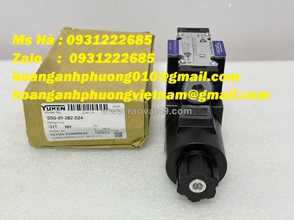 Van thủy lực - yuken dsg-01-2b2-d24-51t ưu đãi giá tốt