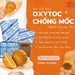 Vì sao nhiều cơ sở sản xuất chọn gói hút oxy để chống mốc bánh trung thu?