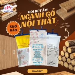 Vì sao nhiều xưởng gỗ luôn thêm gói hút ẩm trước khi đóng hàng?