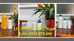 Vỏ chai nhựa 1 lít, chai nhựa vuông 0.5 lít, chai nhựa 250ml đựng kem dưỡng trắng da có vòi nhấn
