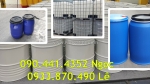 Vỏ thùng phuy sắt đựng hóa chất 220 lít, thùng phuy sắt nắp hở đựng cồn sáp, hóa chất đậm đặc