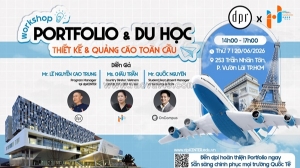 Workshop : portfolio du học ngành thiết kế - quảng cáo toàn cầu