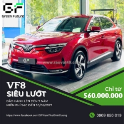 Xe siêu lướt vinfast vf8 - xe đẹp như mới