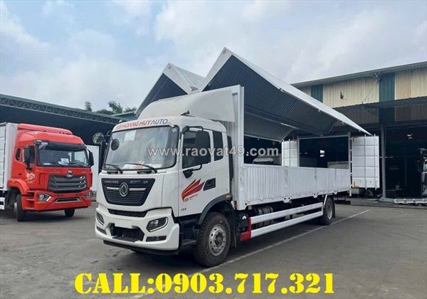Xe tải dongfeng thùng kín cánh dơi 6750 kg