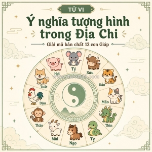 Ý nghĩa tượng hình trong địa chi - giải mã bản chất 12 con giáp
