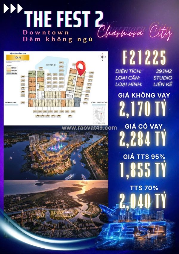 🔥 chỉ hơn 1,8 tỷ sở hữu căn hộ tại đảo lễ hội festival island tại sun nha trang
