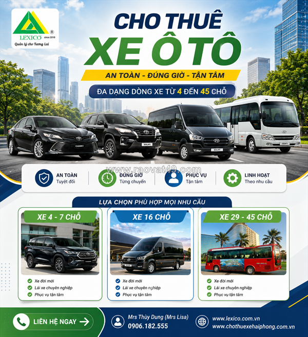 🚗 cuối tuần cần xe? lexico luôn sẵn sàng phục vụ!