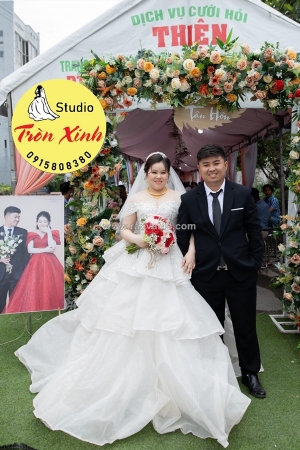 Áo dài dâu rể bigsize tròn xinh – cưới đẹp