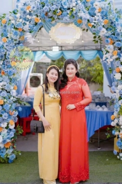 Áo dài dâu rể bigsize tròn xinh – ngoại cỡ không còn là nỗi lo