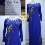 Áo dài sui gia bigsize tròn xinh – phụ huynh đẹp sang trọng