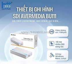 Avermedia bu111 – capture sdi chuyên nghiệp cho livestream và sản xuất video