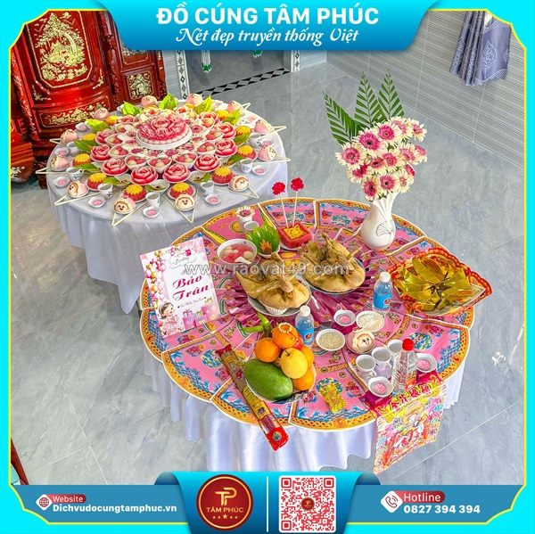 Ba mẹ có biết: vì sao mâm ngũ quả không thể thiếu trong lễ đầy tháng, thôi nôi?