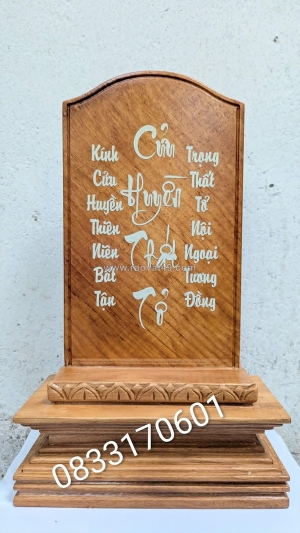Bán bài vị cửu huyền thất tổ bằng gỗ tại tp.hcm