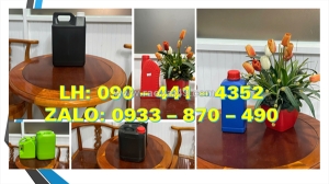 Bán can nhựa 2 lít đựng keo, can nhựa 5 lít đựng hóa chất trong bệnh viện, trường học, phòng thí nghiệm