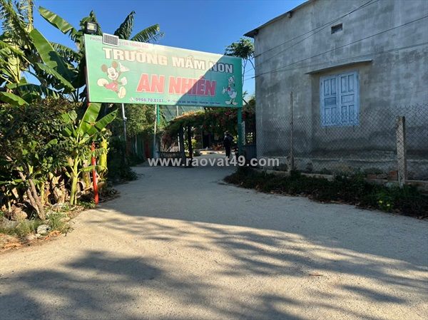 Bán trường mần non thôn gò sạn, xã bắc phong, huyện thuận bắc. lh:0906000199.