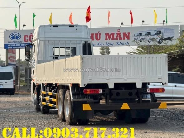Bán xe tải faw 4 chân thùng lửng