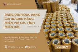Băng dính c vàng giá rẻ giao hàng miễn phí các tỉnh miền bắc