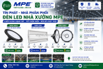 Bảng giá đèn nhà xưởng mpe chính hãng, chiết khấu cao