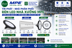 Bảng giá đèn nhà xưởng mpe chính hãng, chiết khấu cao