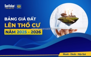 Bảng giá lên thổ cư và rủi ro áp sai loại đất
