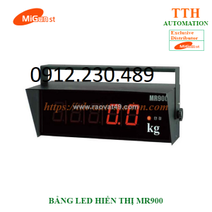 Bảng led hiển thị cân điện tử mr900  425(w) x 190(d) x 150(h)mm