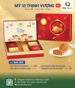 Bánh trung thu kido - mỹ vị thịnh vượng đỏ
