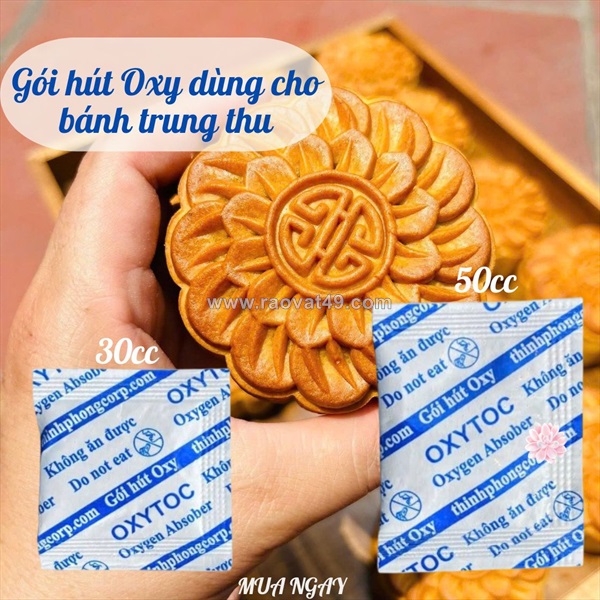 Bánh trung thu muốn chống mốc, đã dùng gói oxytoc chưa?