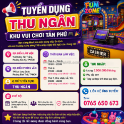 [bao cơm] thu ngân tân phú tp.hcm