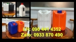 Báo giá can nhựa 0.5 lít tròn, can nhựa 1 lít trong, can nhựa 2 lít màu đen mẫu tròn