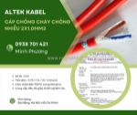 Báo giá cáp chống cháy chống nhiễu 2x1.0mm2 mới nhất đà nẵng, quy nhơn, tuy hòa
