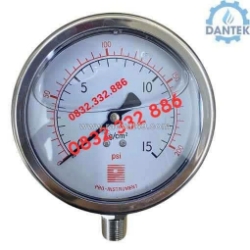 Báo giá đồng hồ áp lực pro instrument dantek giá tốt cho hệ thống đo áp suất công nghiệp ở điện biên