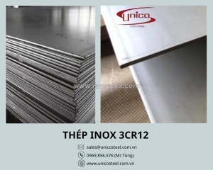 Báo giá thép inox 3cr12 (1.4003) unicosteel nhập khẩu – giải pháp vật liệu chống ăn mòn & tiết kiệm chi phí thay thế thép carbon