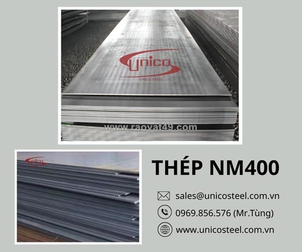 Báo giá thép tấm chịu mài mòn nm400 nhập khẩu unicosteel– giải pháp kéo dài tuổi thọ thiết bị khai khoáng & cơ khí nặng