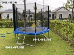 Bạt nhún lò xo trẻ em, sàn nhún trampoline nhập khẩu dành cho trẻ em
