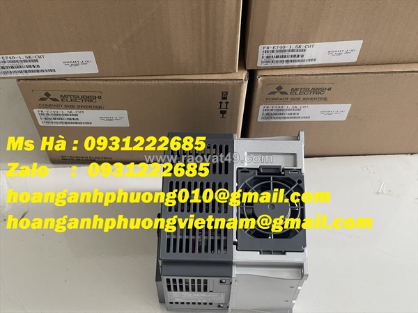 Biến tần fr-e740-1.5k-cht mitsubishi - hiệu suất cao - bảo hành đầy đủ