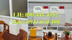Bình nhựa 1 lít đựng nước rửa chén, can nhựa 2 lít chiết nước giặt, can nhựa 5 lít đựng javen