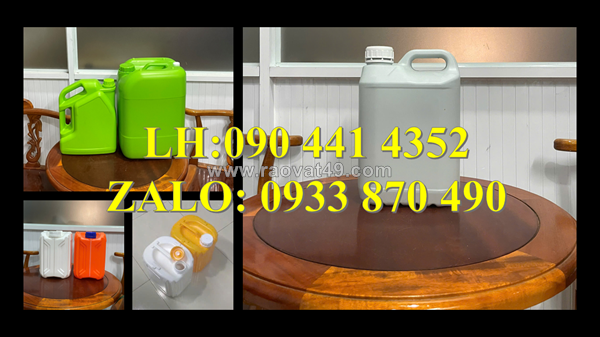 Bình nhựa 5 lít vuông tại q12, can nhựa 2 lít đồng nai, can 1 lít đựng hóa chất tại vũng tàu