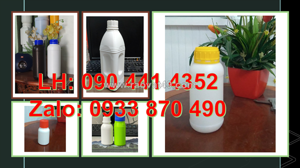 Bình thủy tinh 1 lít đựng dầu dừa, chai nhựa 500ml đựng sữa tắm gội, chai thủy tinh 50ml đựng serum