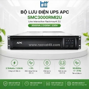Bộ lưu điện ups apc smc3000rmi2u