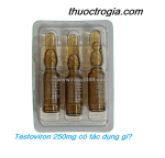 Cải thiện sinh lý nam với testoviron 250mg thế nào