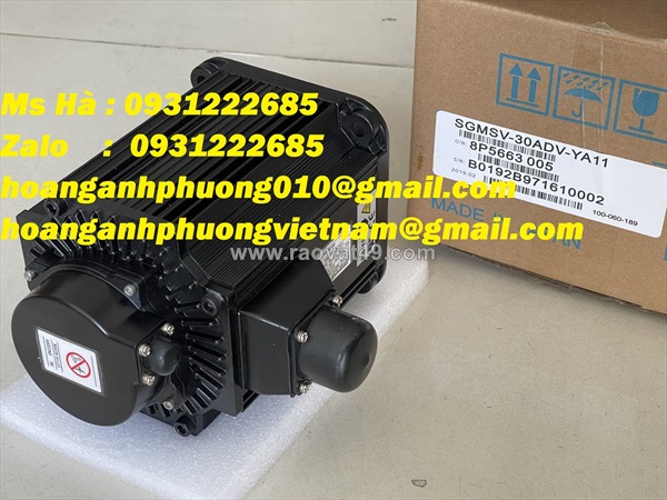 Cần bán - động cơ servo yaskawa sgmsv-30adv-ya11 mới 100%