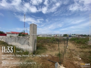 Cần bán gấp đất nền 500m² – phường phước thắng (p.12 cũ), tp. hồ chí minh (vũng tàu cũ)