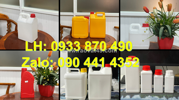 Can nhựa 0.5 lít đựng trà, can nhựa 1 lít đựng rượu, can nhựa 2 lít đựng trà sữa