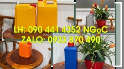 Can nhựa 1 lít đựng chất khử trùng đa năng, can nhựa 2 lít đựng chất tạo màu