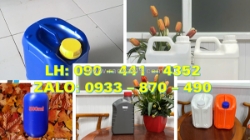 Can nhựa 1 lít đựng nước lau bếp, sx can nhựa 2 lít vuông đựng hóa chất, can nhựa 5 lít vuông có vòi nhấn