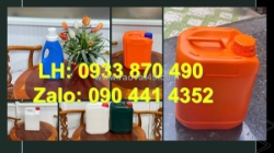 Can nhựa 2 lít đựng nhớt, can 1 lít vuông đựng vi sinh, can nhựa tròn 500ml đựng dầu máy