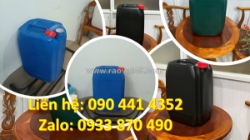Can nhựa 20 lít đựng dầu nhờn, can nhựa 25 lít đựng nhớt, thùng nhựa 30 lít đựng hóa chất công nghiệp
